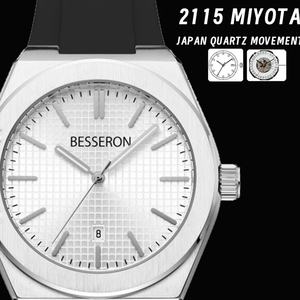 Reloj de Pulsera de Silicona de Estilo Deportivo Personalizado OEM para Hombre, Reloj de Cuarzo con Manecillas Luminosas a Prueba de Agua, Caja de Acero Inoxidable, Estilo Ejecutivo - Product Image 5