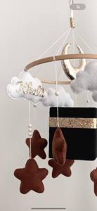 Produits tendance nouveautés mobile <span class=keywords><strong>pour</strong></span> bébé kaaba décor de pépinière islamique mobile <span class=keywords><strong>pour</strong></span> bébé en <span class=keywords><strong>feutre</strong></span> fait main emballé individuellement - Product Image 6