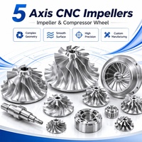 Turbine de pompe CNC pour pompe à eau automobile, turbine en tôle, turbine de pompe à eau, turbine turbo