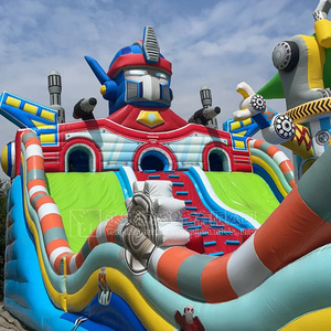 <span class=keywords><strong>Château</strong></span> <span class=keywords><strong>gonflable</strong></span> d'extérieur pour enfants, adapté à l'utilisation en intérieur et en extérieur, idéal pour les aires de jeux, les halls de centres commerciaux - Product Image 2
