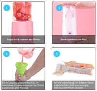 Moule à glace jetable en plastique, pour glaces et glace populaire, personnalisable, 50 pièces