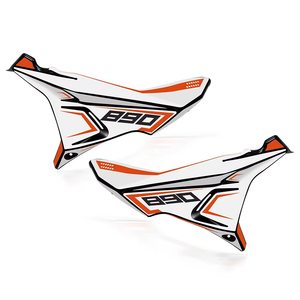 Pour <span class=keywords><strong>KTM</strong></span> <span class=keywords><strong>790ADV</strong></span> 890 ADV 2022 moto carénage avant corps côté pare-brise Spoiler couverture déflecteurs en plastique et ailes de vent latérales - Product Image 1