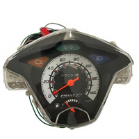 Suku Cadang Sepeda Motor HF Benma Speedometer Digital Pengganti untuk Beat V1 FI