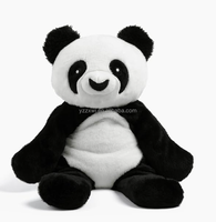 Peluche personnalisée sur mesure, fabricant de peluches panda lestées