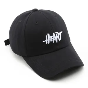 Wholesale Custom Design Logo Embroidery 6 Panel Cap Fitted Hat Baseball Caps