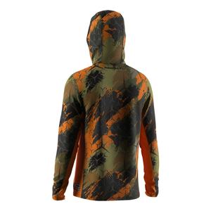 Chemise de pêche à manches longues Odm Eco-Friendly Uv  à séchage rapide UPF 50 avec capuche et protection pour le visage - Product Image 2