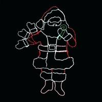 Lampu Led Motif Natal, Lampu Led Natal Luar Ruangan Akrilik Santa Claus, Lampu Kereta Luncur Rusa