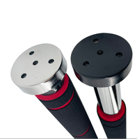 Barre de traction portable CW PLB008 à bas prix, installation facile, en acier inoxydable, capacité de charge de 200 kg, réglable de 62 à 200 cm pour porte ou mur