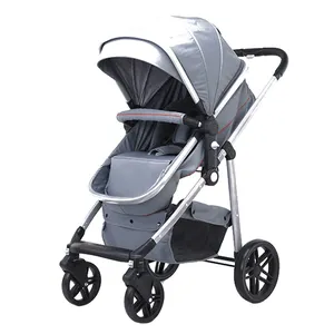 התינוק העגלה 4 ב 1 רב תכליתיים מושב רכב עגלה תינוק מערכת נסיעות נייד עגלות