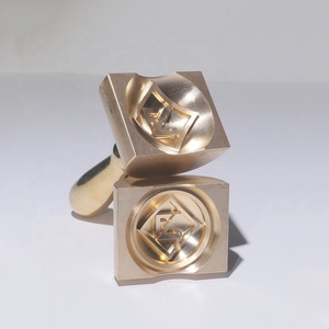 Tampon à glace personnalisé avec logo d'entreprise, moule à glaçons en laiton pour marquage, tampons à glace pour bar et cocktails - Product Image 4