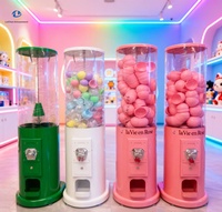 Idée commerciale : Distributeur automatique de capsules et de bonbons à monnayeur pour enfants