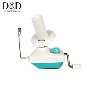 High quality home small size swift yarn ball winder with holder hand operated yarn cord line winder machine winding machine