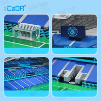 Cada C66022W, Modelo del Estadio Etihad del Manchester City, Bloques de Construcción Arquitectónicos para Armar, Juguetes 10284 10272, Sets de Bloques de Construcción