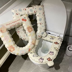 Cute Cartoon Toilet Seat Cover EVA Waterproof Decorative Edge Four Seasons Use - Product Image 2