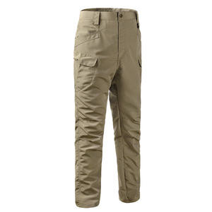 Pantalon cargo tactique à carreaux pour homme, idéal pour les activités de plein air, la chasse, printemps-automne, coupe ample - Product Image 2