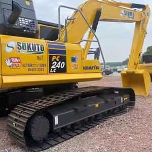 Prix compétitif d'occasion, excavatrice sur chenilles de grande taille KOMATSU PC240LC-8 de 24 tonnes avec PLC et composants d'origine du moteur à vendre - Product Image 6