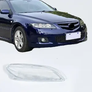 Auto Part Headlight LED Angel Eyes Cover Universal Lens Cover for MAZDA6