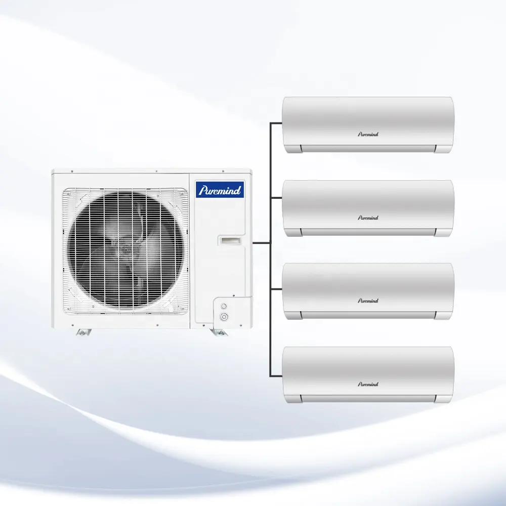 Потолочное крепление Gree 24000btu, многозонный мини-сплит-кондиционер, Кассетный кабель VRV VRF, система кондиционирования Wi-Fi