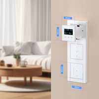 Avatto-termostato de calefacción de agua para casa inteligente, termostato Wlan de 95-220v, Wifi, pantalla táctil Lcd, Tuya, fusbodenheiz