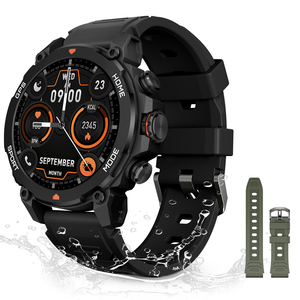 Festival des achats de septembre Montre intelligente pour hommes G6 1.43 pouces 450mah 5ATM Montre intelligente de sport étanche avec fonction de prières GPS - Product Image 2