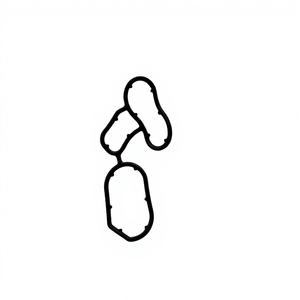 Joint de refroidisseur d'huile en caoutchouc pour BMW N46, modèles 11427508971 et 11427508970 pour voitures - Product Image 5