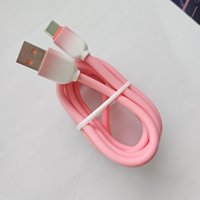 Câbles USB Type C, câble de charge super rapide et de transfert de données, câble USB vers Type C en caoutchouc silicone épaissi pour téléphone Android
