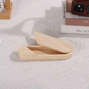 Boîte de rangement porte-stylo en bois pour paquet cadeau artisanat en bois boîtes en bois