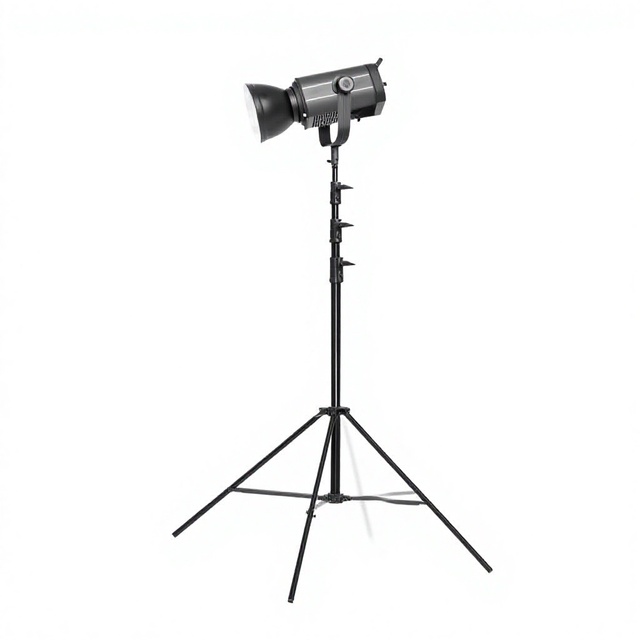 Aluminum Lightweight Portable 4-Section 4-Stage Tripod Film TV Lighting Outdoor Photography Studio Flash Light Stand 9kg