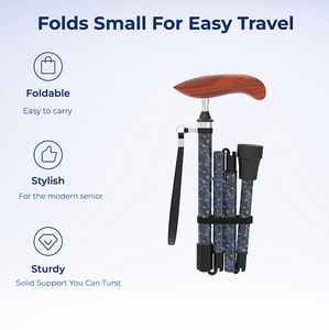 Bâtons <span class=keywords><strong>de</strong></span> marche réglables en <span class=keywords><strong>fibre</strong></span> <span class=keywords><strong>de</strong></span> <span class=keywords><strong>carbone</strong></span> ultralégères, tendance et très demandés, pour personnes handicapées, seniors et femmes, personnalisables - Product Image 4