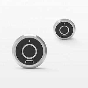 Qidots ארון טביעת אצבע מנעול קטן מתכת מובנה ביומטרי מנעול מגירת עץ עם 20 טביעות אצבעות - Product Image 4