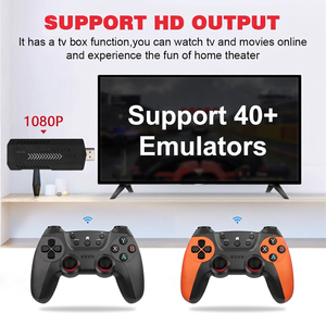 X2 Ultra Game Stick 4K avec deux manettes sans fil 2.4G, plus de 40000 jeux classiques, console TV 128 Go, divertissement à domicile - Product Image 3