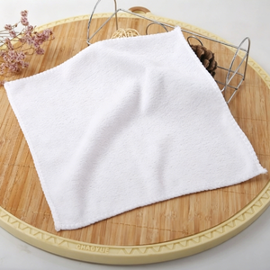 Serviettes de cuisine absorbantes en microfibre blanche promotionnelles - Product Image 4