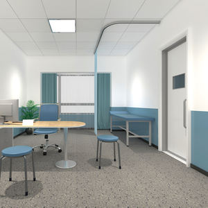 Table d'examen médical en acier au carbone avec coffre pour patients, idéale pour cliniques et hôpitaux, à prix abordable - Product Image 6