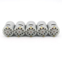 Vente directe usine – Moteur CC miniature à balais personnalisable, couple élevé, 12V 24V 7600RPM 380SA, pour appareils électroménagers et accessoires automobiles