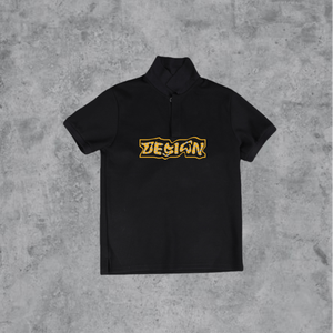 T-shirt en coton tricoté 100 % personnalisé pour hommes, avec logo brodé et motif lettres, vente en gros - Product Image 1