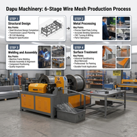 Máquina de Corte de Alambre con Control CNC Automático DAPU