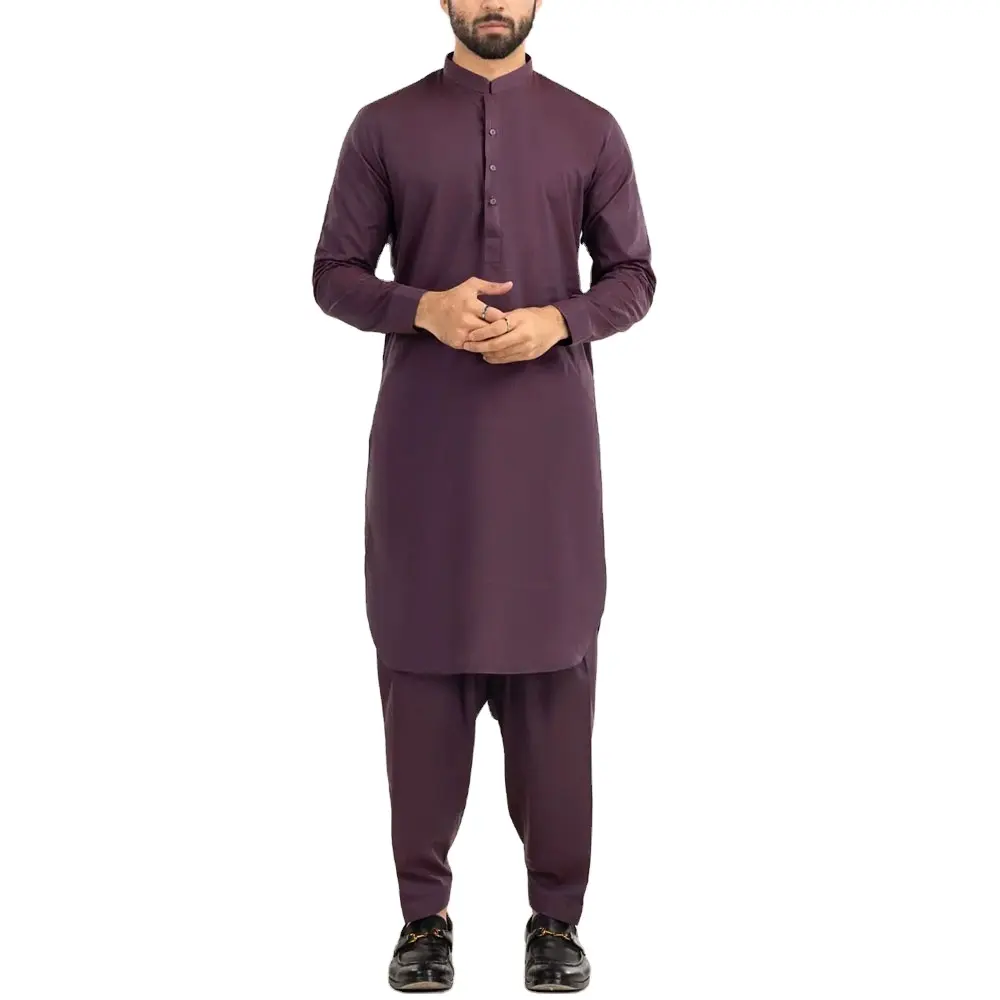 Großhandel Eid Herren Kaftan Islamic Herren High-End Ba Herren kleider bedrucktes Kleid