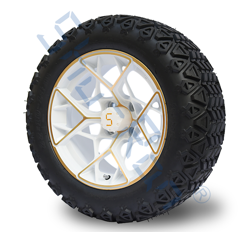 22*10-14สีขาวและสีทอง