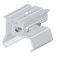 Clip solaire résistant à la corrosion ARTSIGN, pince de fixation en aluminium pour panneaux photovoltaïques