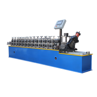Perno de acero metálico y perfil de paneles de yeso de pista Máquina formadora de rollos CU Máquina formadora de acero ligero