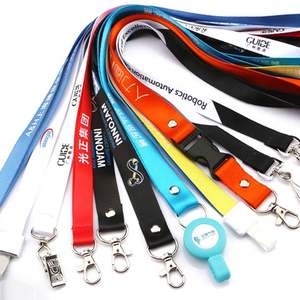 Porta Tarjetas de Identificación Personalizadas con Cordón, Sin Pedido Mínimo, Cordón Promocional Sublimado con Correa para el Cuello, Cordón de Poliéster con Llavero y Logotipo - Product Image 6