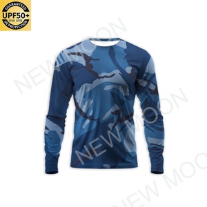 Chemise de pêche personnalisée en sublimation, t-shirt anti-UV pour homme, UPF 50+, chemise de pêche à manches longues pour adulte - Product Image 3