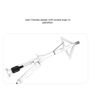 Dispositif de Fermeture Fasciale Manuelle à Insertion Rapide pour Opérations Chirurgicales, Aiguille de 125 mm, Diamètre de 1,2 mm pour Graisse <span class=keywords><strong>Sous</strong></span>-<span class=keywords><strong>Cutanée</strong></span> Épaisse - Product Image 3