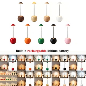 LED DC E14 Rechargeable Modern Decorative Desk/<b>Table</b> Light Remote Control Adjustable Color Temperature for Living Room Bedroom - Product Image 1