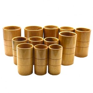 Ensemble de ventouses en bambou en bois chinois ensemble de thérapie de ventouses d'aspiration sous vide ventouses tasses <span class=keywords><strong>Hijama</strong></span> bambou en bois - Product Image 1