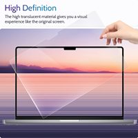 Protection d'écran HD anti-lumière bleue de haute qualité, best-seller du fabricant, pour MacBook Pro 16 pouces 2026, film PET, OEM d'usine