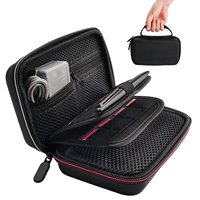 Étui de transport rigide en EVA pour Nintendo 3DS XL LL |   Sac de rangement de voyage portable, étanche et antichoc, avec 16 emplacements