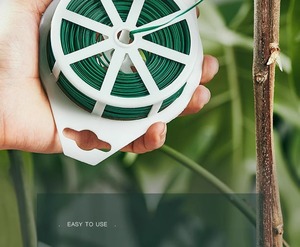 Attache torsadée pour plantes de jardin de 328 pieds avec coupe-fil intégré pour <span class=keywords><strong>le</strong></span> jardinage, la maison et l'organisation du bureau - Product Image 6