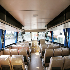 Bateau touristique à moteur diesel neuf, en aluminium, pour le transport fluvial - Product Image 6