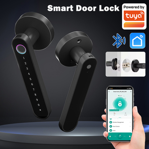 New Arrival Tuya Smart Fingerprint & Key Password App Unlock BT Door Lock With Tuya Smart APP - Product Image 2